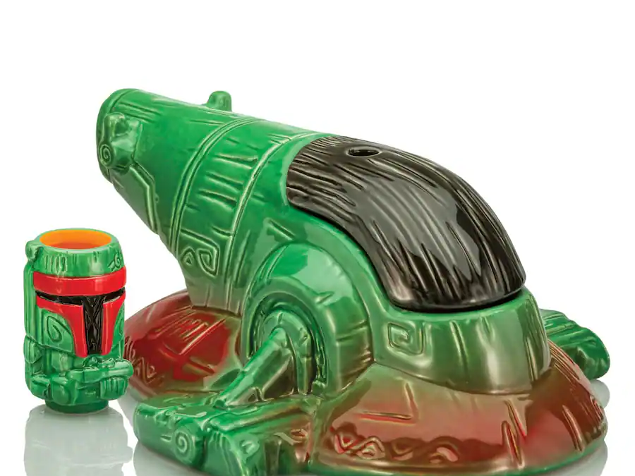 New Star Wars Boba Fett's Starship 24-Ounce Punch Bowl and Mini Muglet Set available now!