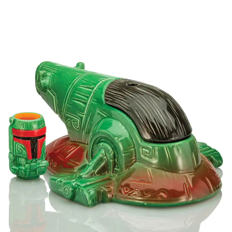 SW Boba Fett's Starship 24-Ounce Punch Bowl and Mini Muglet Set 1