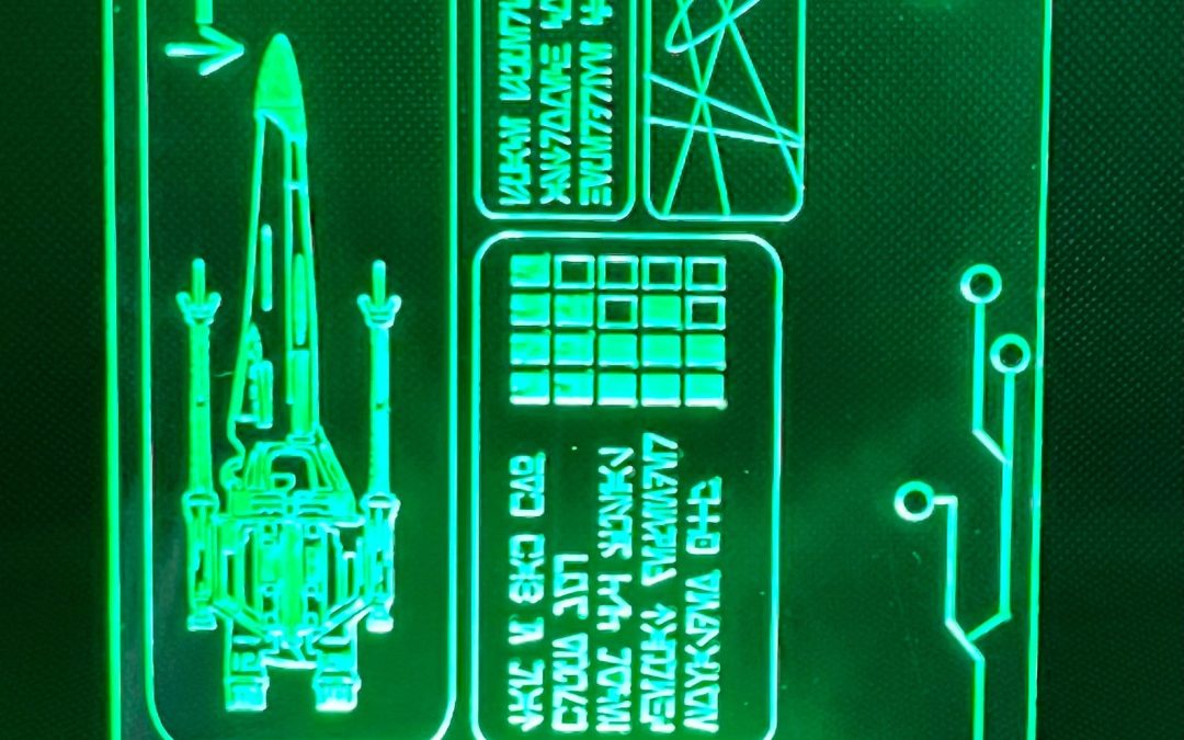 New Star Wars Sci-Fi LED Cosplay Display Datapad Panel Light Up Prop available now!