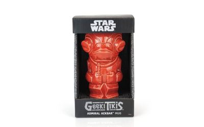 New Star Wars Admiral Ackbar Ceramic Tiki Mug available now!
