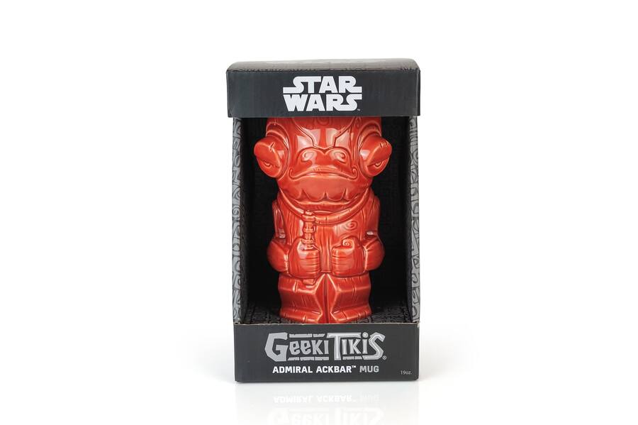 New Star Wars Admiral Ackbar Ceramic Tiki Mug available now!