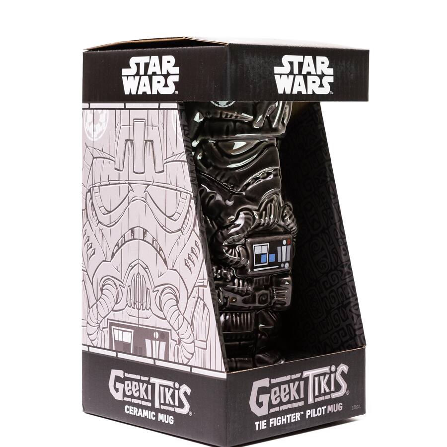 SW Imperial TIE Fighter Pilot Ceramic Tiki Mug 1