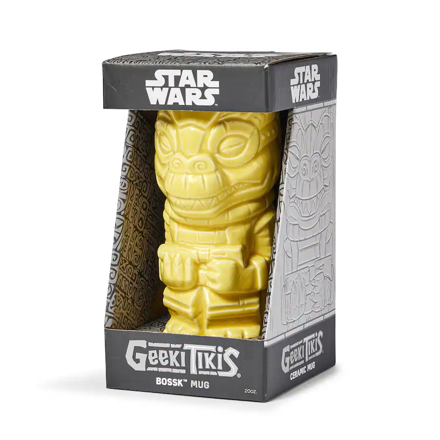 SW Bounty Hunter Bossk Ceramic Tiki Style Mug 1