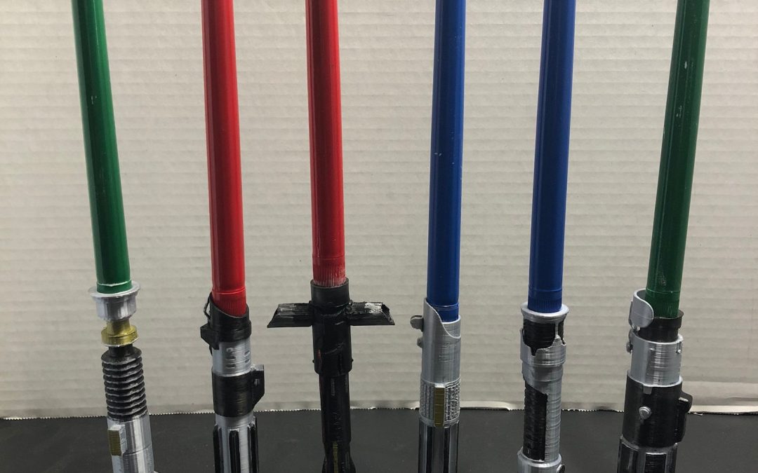 New Star Wars Lightsaber Candle Stick Holders Set available now!