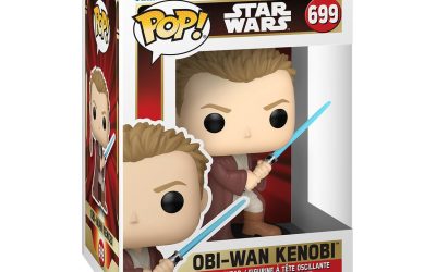 New The Phantom Menace Obi-Wan Kenobi 25th Anniversary Funko Pop! Bobble Head Toy available now!