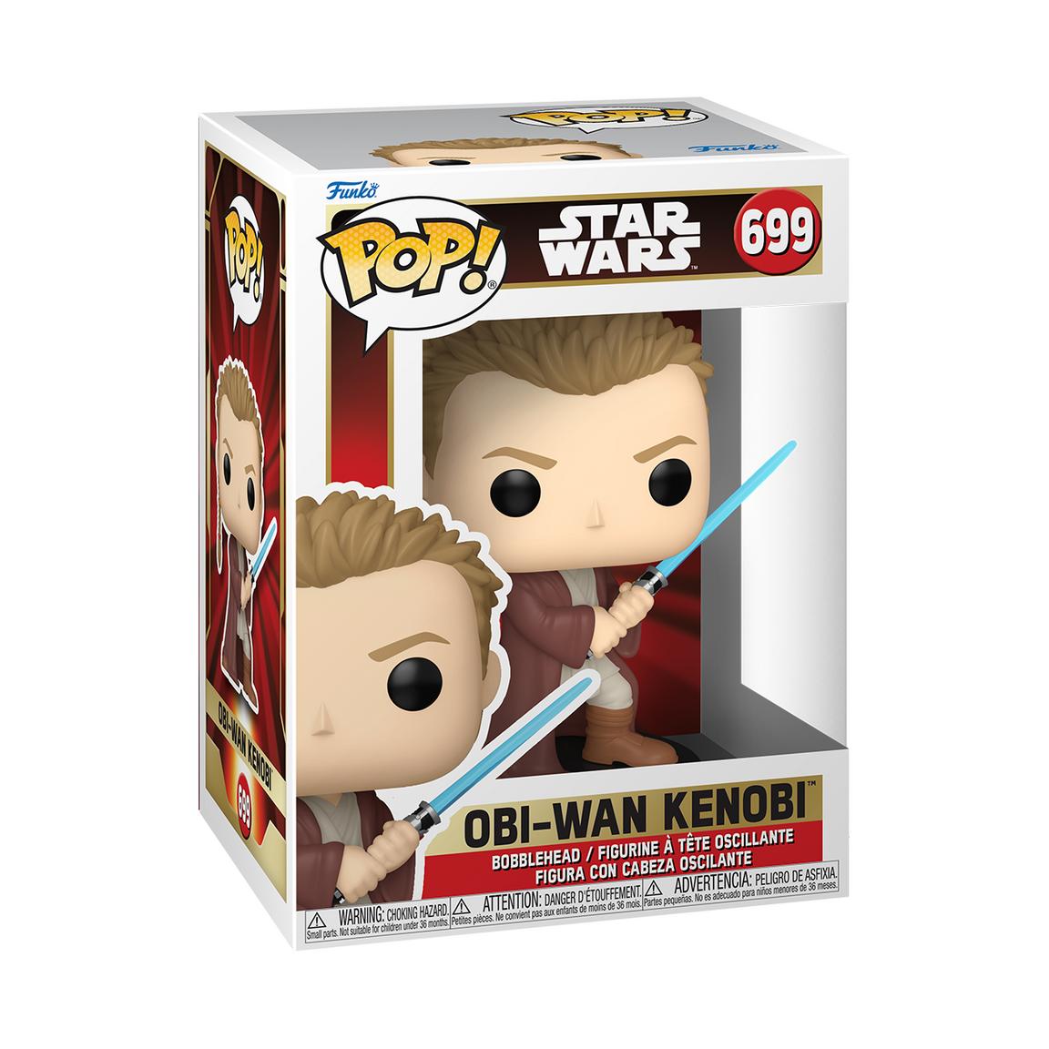 TPM Obi-Wan Kenobi 25th Anniversary Funko Pop! Bobble Head Toy 1