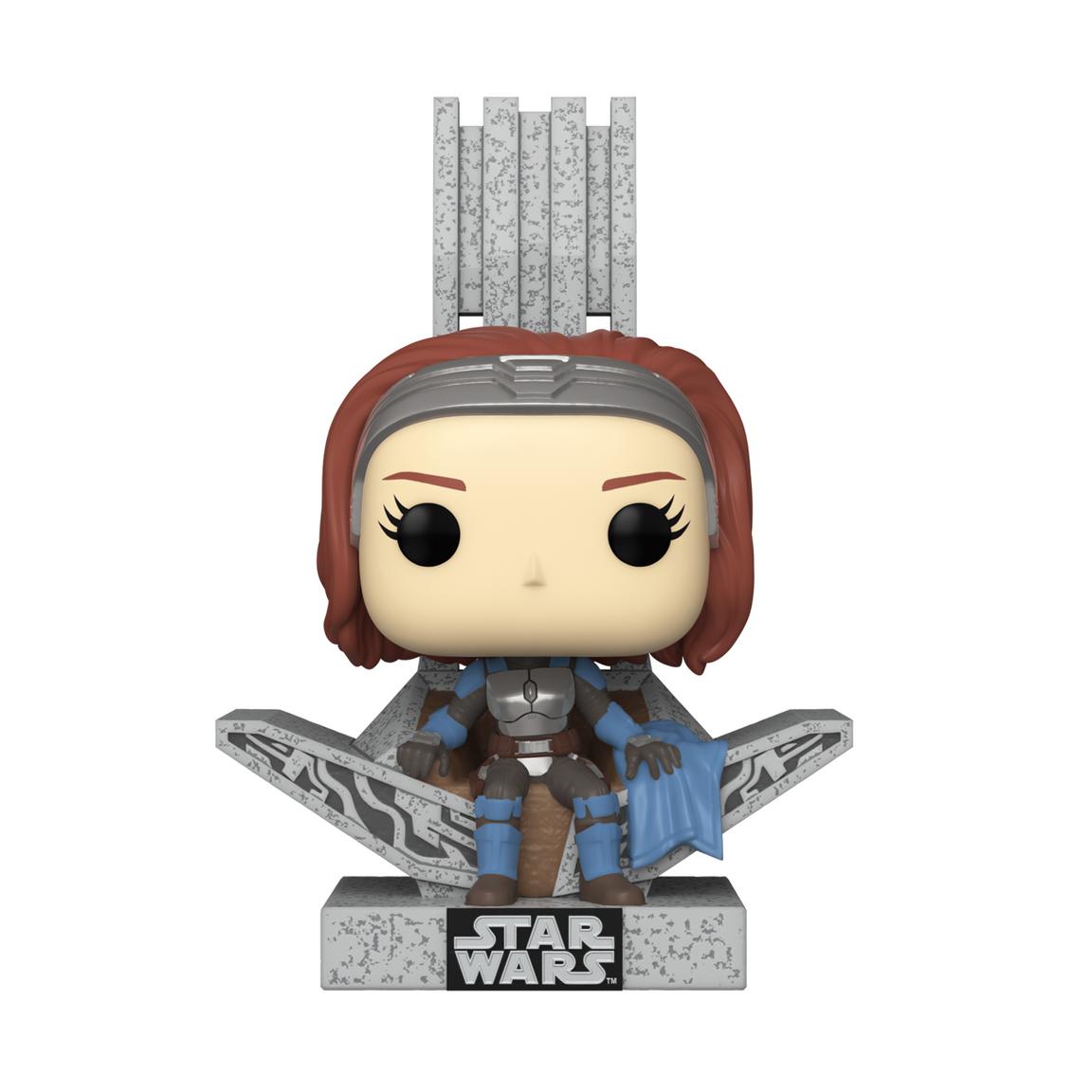 TM Bo-Katan Kryze (on the Throne) Funko Pop! Bobble Head Toy 3