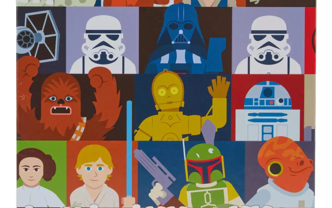 New Star Wars Character Jigsaw 300 Piece Puzzle available now!