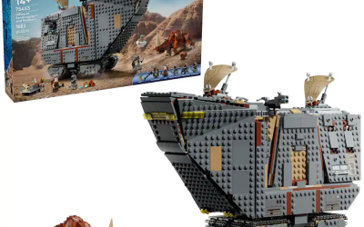 New The Mandalorian Offworld Sandcrawler and Mudhorn Lego Set available now!