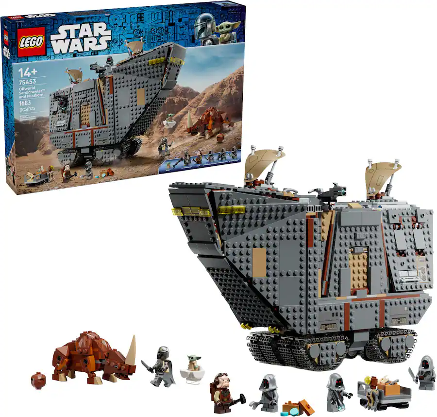 TM Offworld Sandcrawler and Mudhorn Lego Set 1