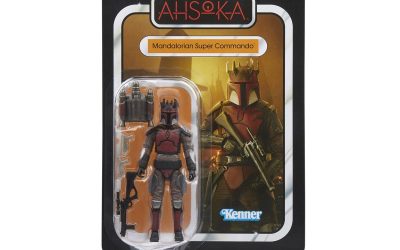 New Star Wars Ahsoka Mandalorian Super Commando Vintage Figure available now!