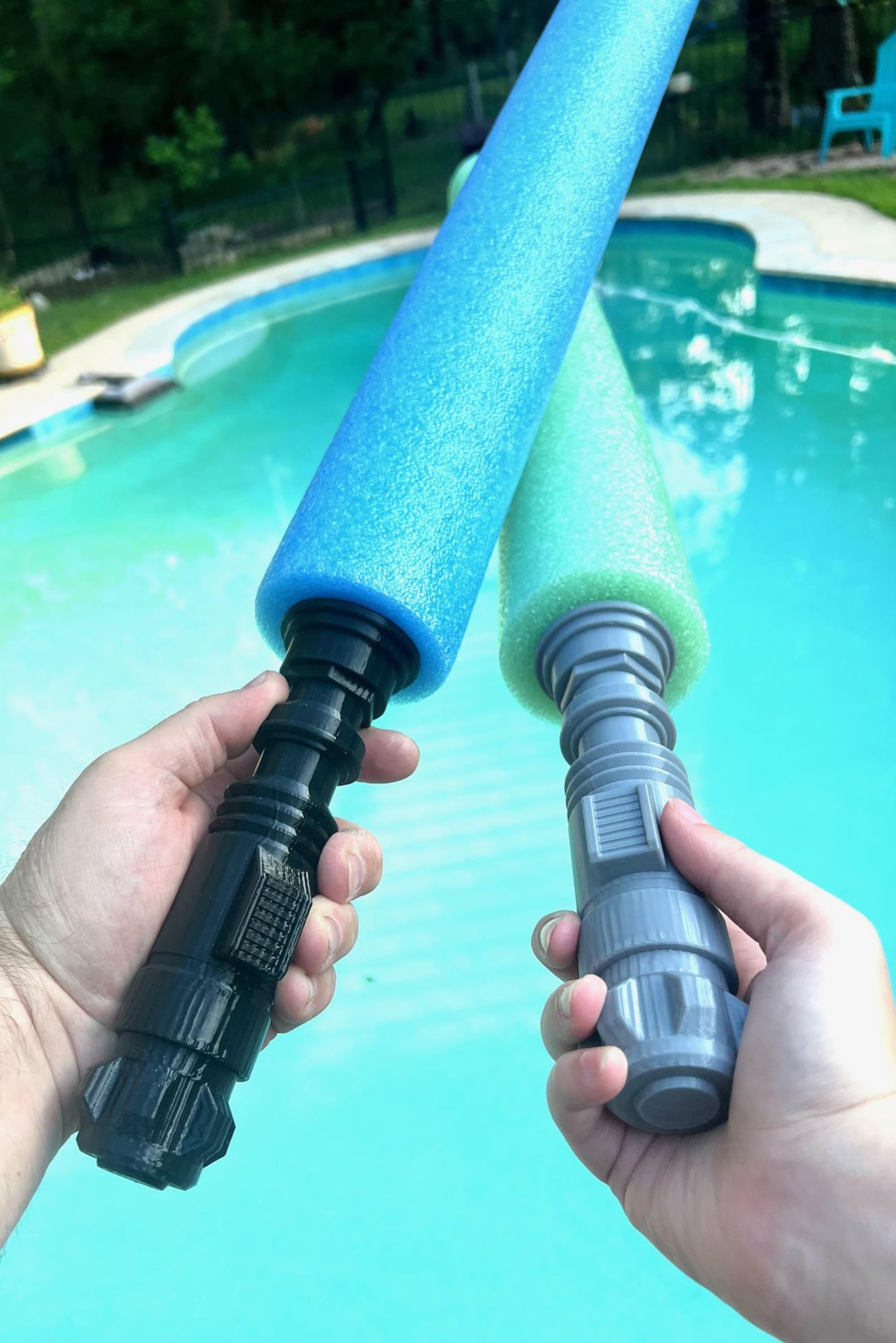 SW Lightsaber Pool Noodle Hilts 2-Pack 1
