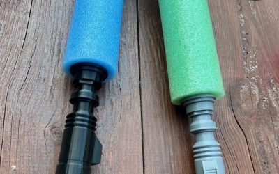 New Star Wars Lightsaber Pool Noodle Hilts 2-Pack available now!