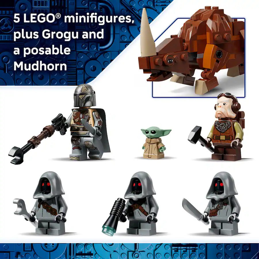 TM Offworld Sandcrawler and Mudhorn Lego Set 3
