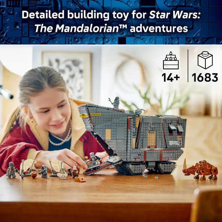 TM Offworld Sandcrawler and Mudhorn Lego Set 4