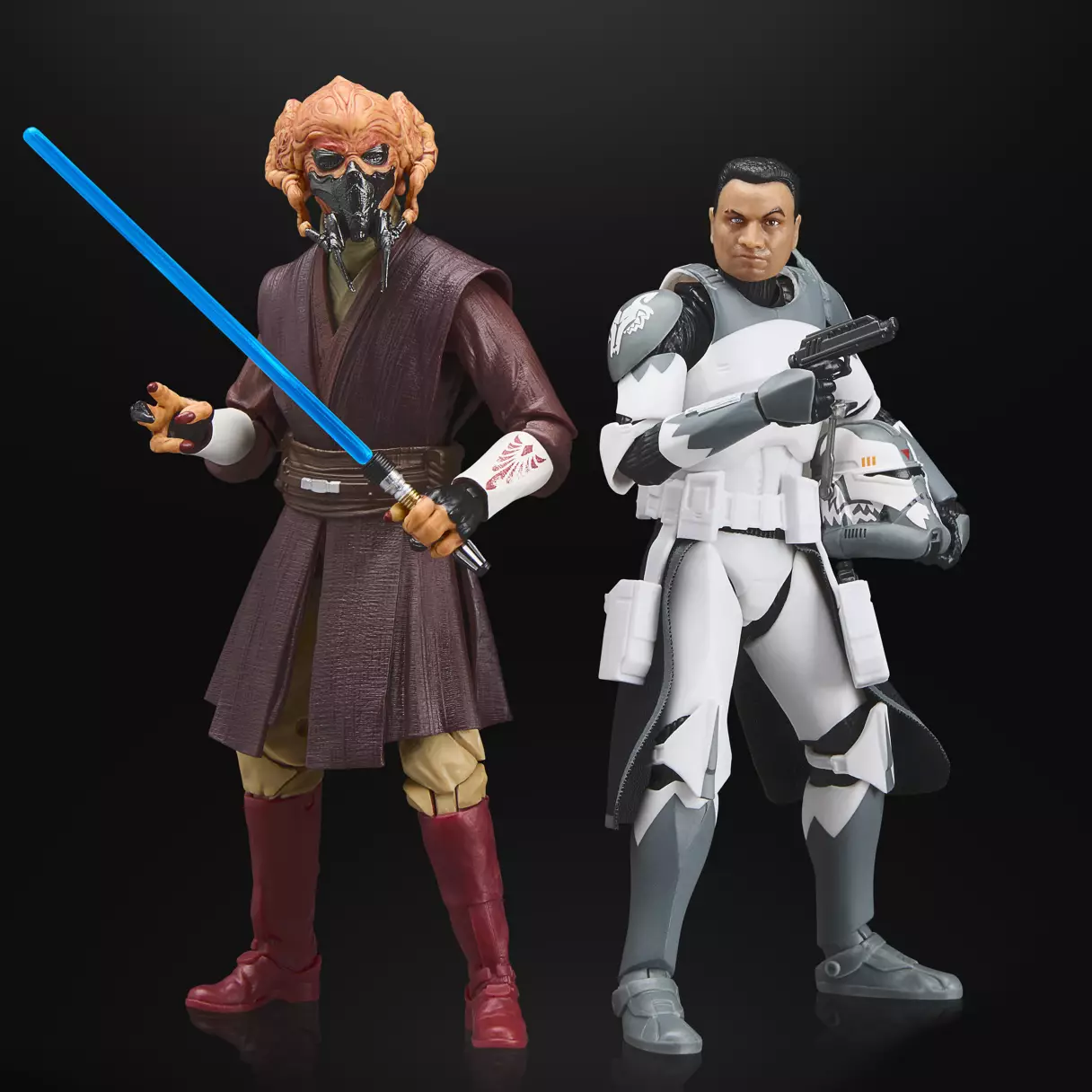 SWTCW Plo Kloon & Commander Wolffe Black Series Figure 2-Pack 3