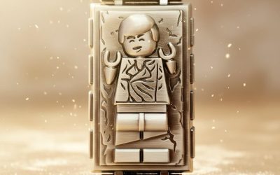New The Empire Strikes Back Han Solo In Carbonite Lego Pin available now!