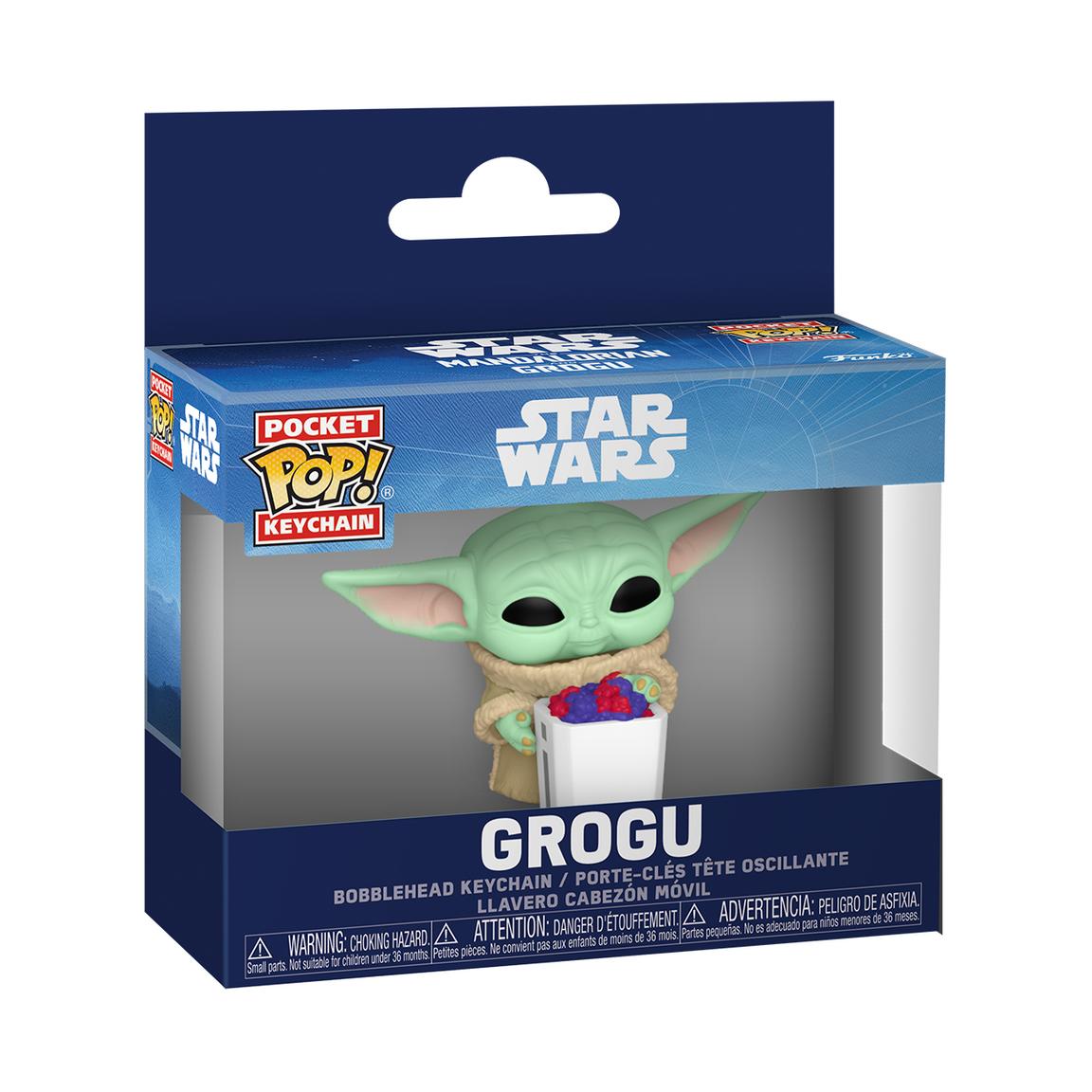 TM&G The Child (Grogu) with Snack Funko Pop! Keychain 1