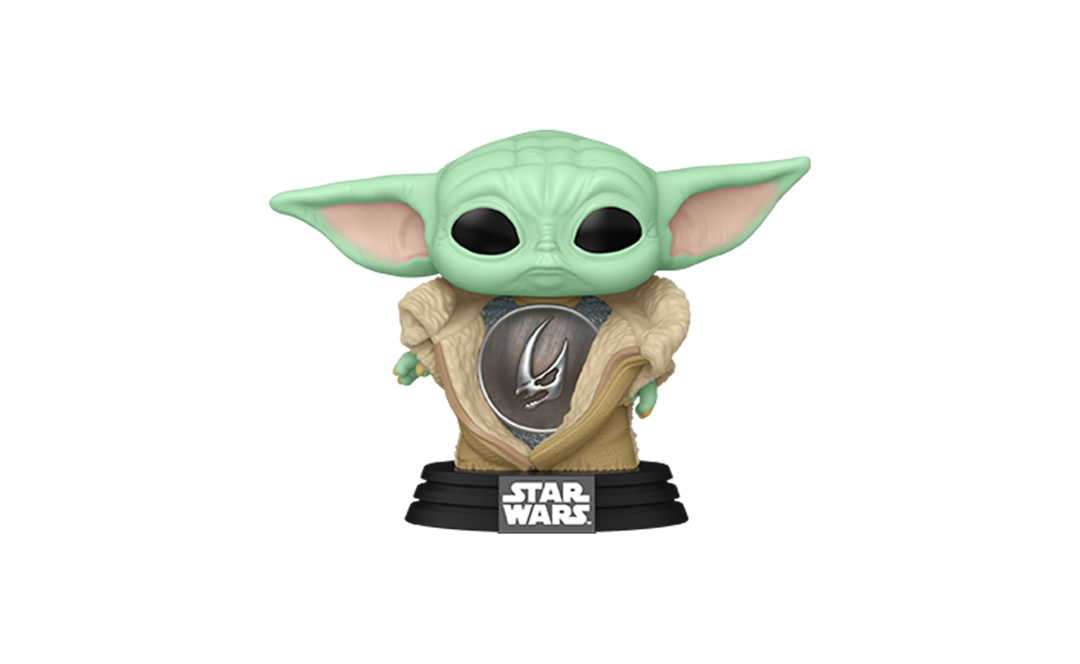 New The Mandalorian Grogu (Armor) Funko Pop! Bobble Head Toy available now!