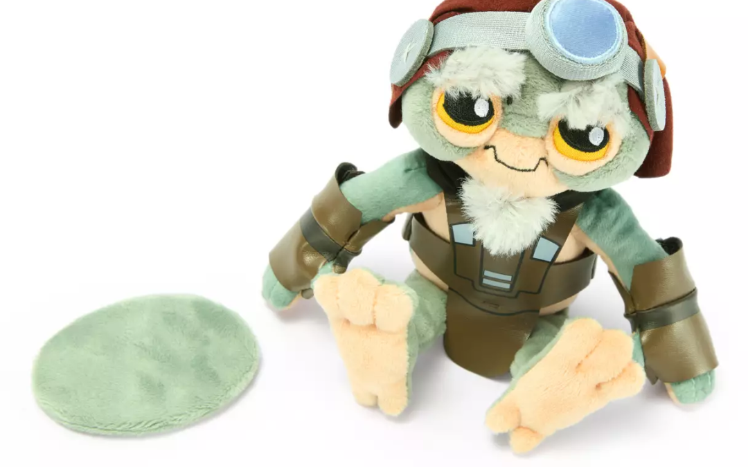 New The Mandalorian and Grogu Anzellan Droidsmiths Magnetic Shoulder 5" Plush Toy available now!