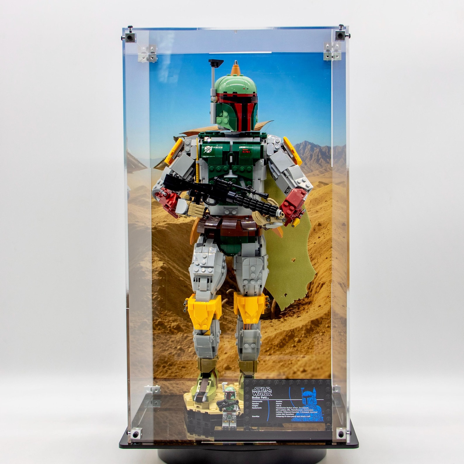 SW Lego Figure Premium Acrylic Display Case 1