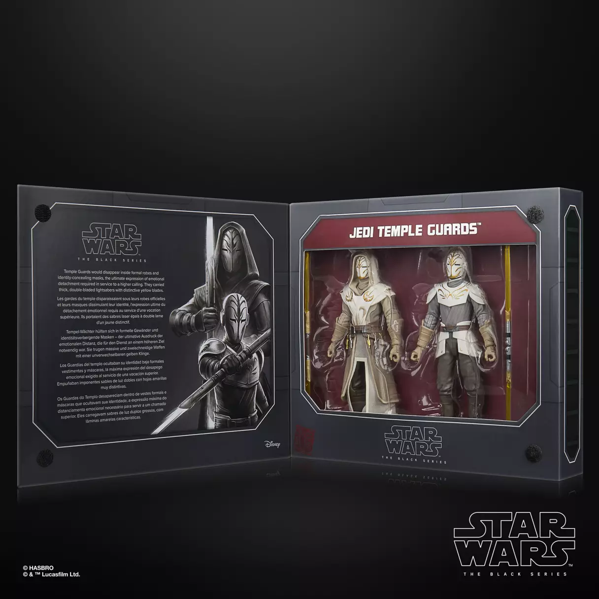 SW Jedi Temple Guards Black Series Figure 2-Pack Set 2