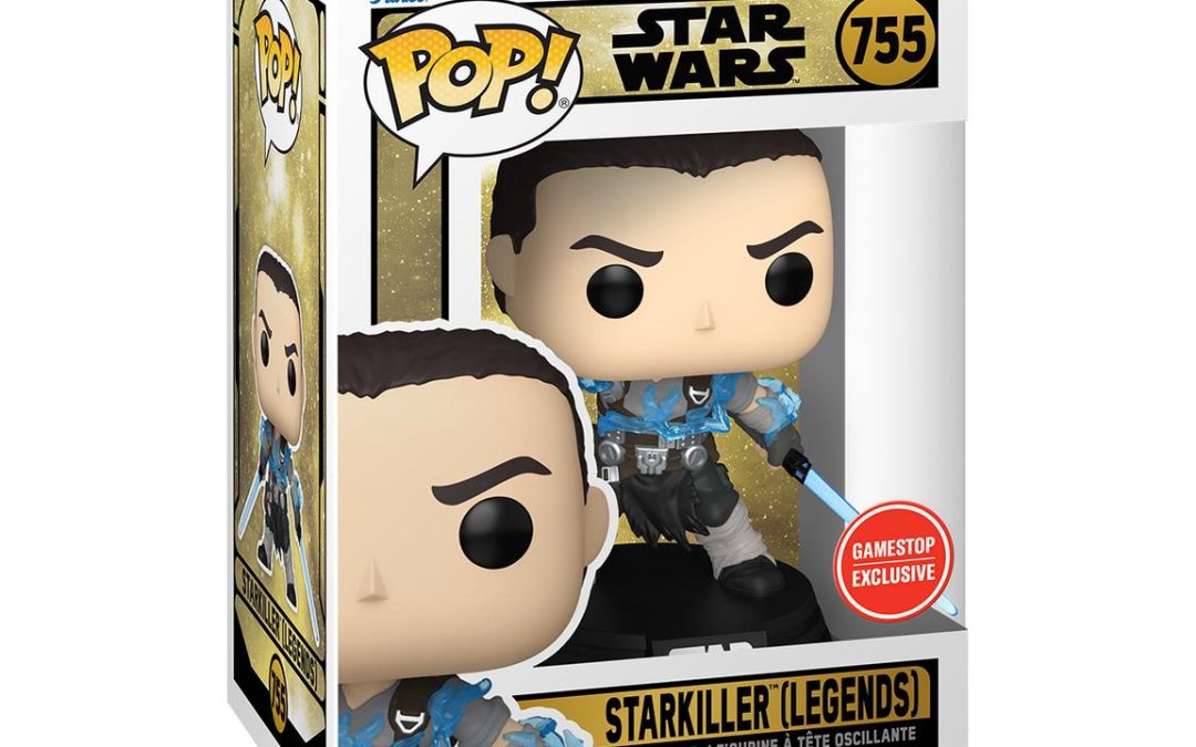 New Star Wars Force Unleashed Starkiller (Legends) Funko Pop! Bobble Head Toy available!