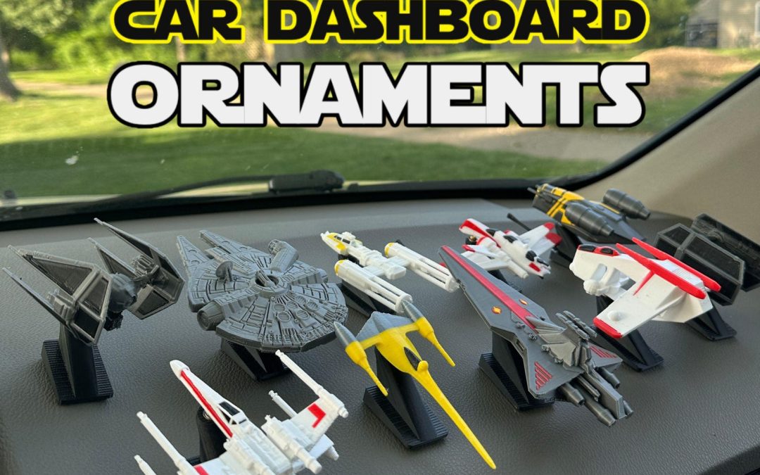 New Star Wars Spaceship Car Dashboard Drift Ornaments Set available now!