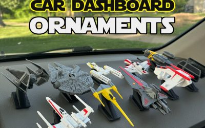 New Star Wars Spaceship Car Dashboard Drift Ornaments Set available now!