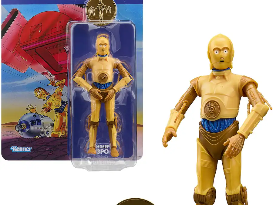 New Star Wars: Droids C-3PO Action Figure with Coin Set available now!