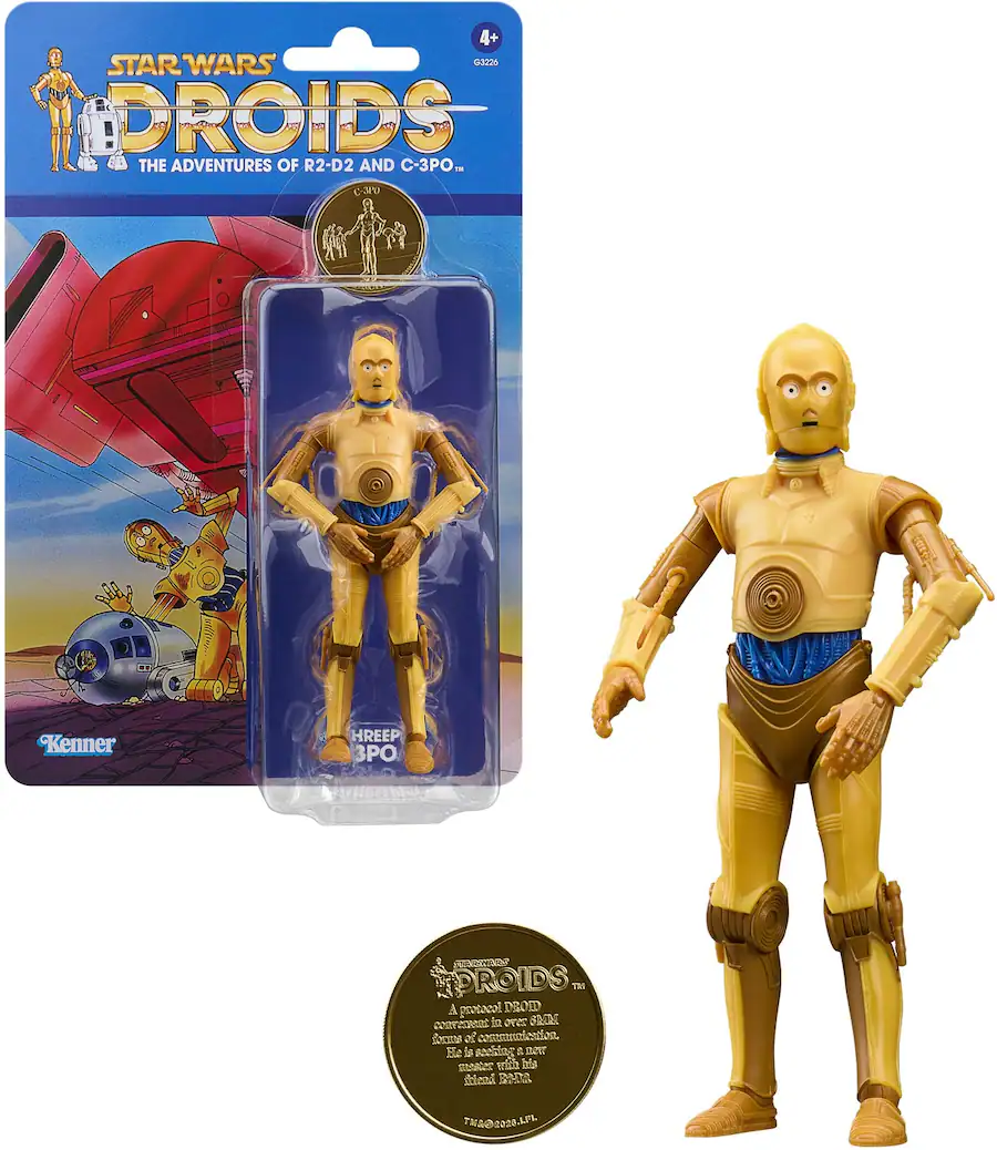SWD C-3PO Action Figure with Coin Set 1