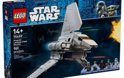 New The Mandalorian Imperial Lambda-Class Shuttle Lego Set available now!