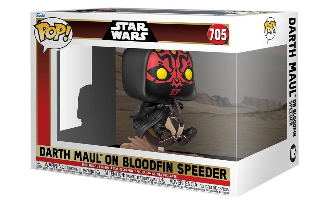 New The Phantom Menace 25th Anniversary Darth Maul Funko Pop! Bobble Head Toy available!