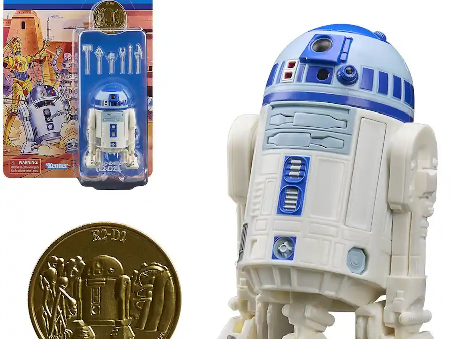 New Star Wars: Droids R2-D2 Action Figure with Coin Set available now!
