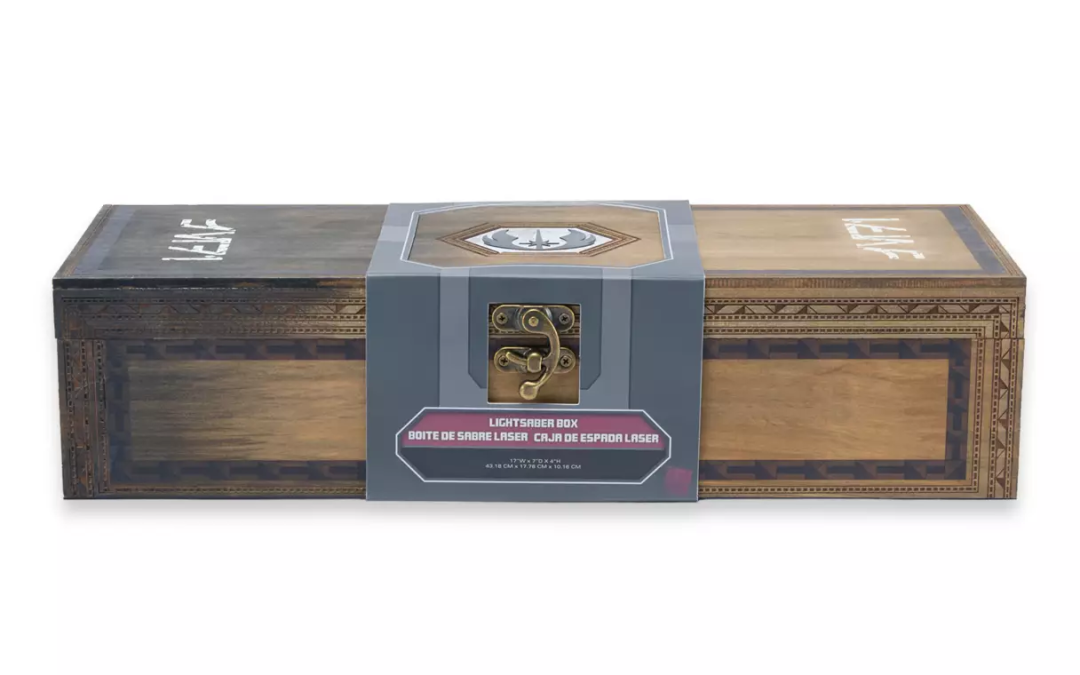 New Star Wars Galaxy's Edge Jedi Lightsaber Box available now!