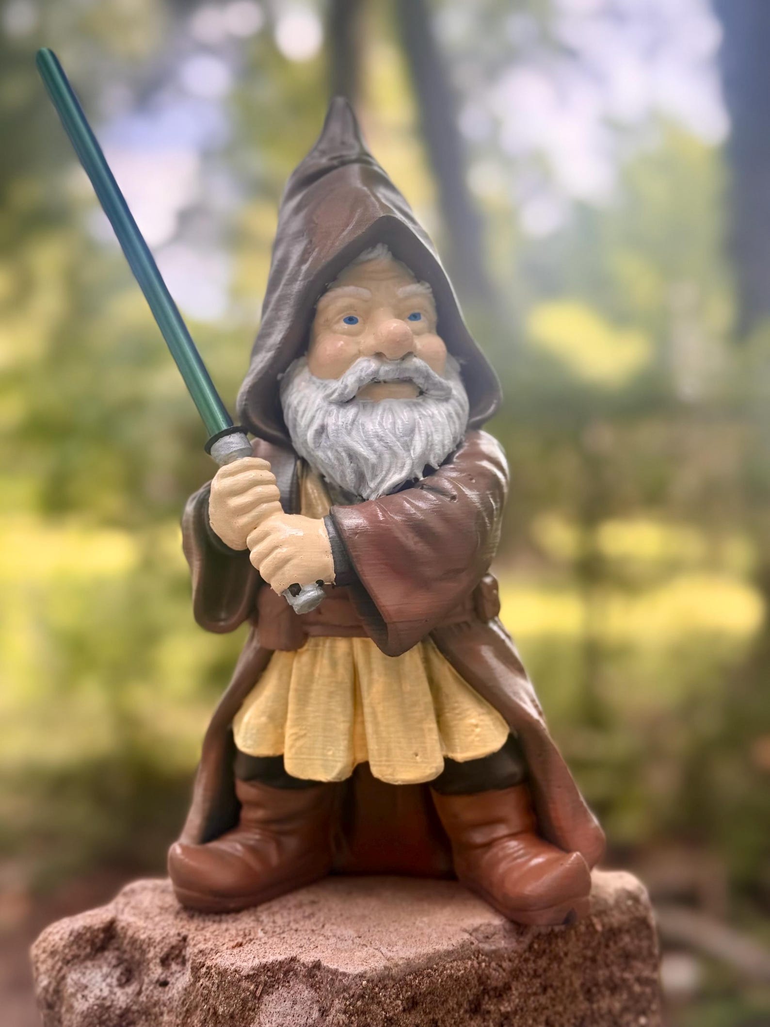 SW Obi-Wan Gnomie Garden Gnome Lawn Decor 2