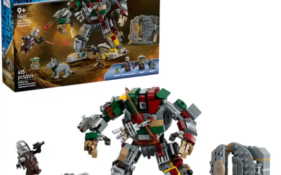 New The Mandalorian and Gorgu Hutt Palace Sentry Droid Showdown Lego Set available now!