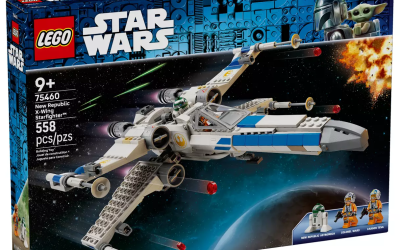 New The Mandalorian and Grogu New Republic X-Wing Starfighter Lego Set available now!