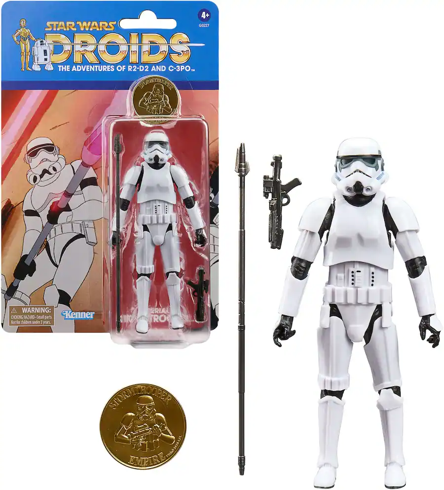 SWD Black Series Imperial Stormtrooper Action Figure with Coin Set 1