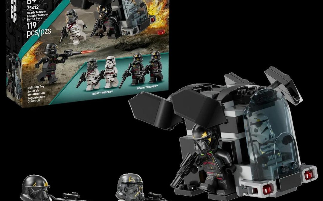 New Star Wars Ahsoka Death Trooper and Night Trooper Battle Pack Lego Set available now!