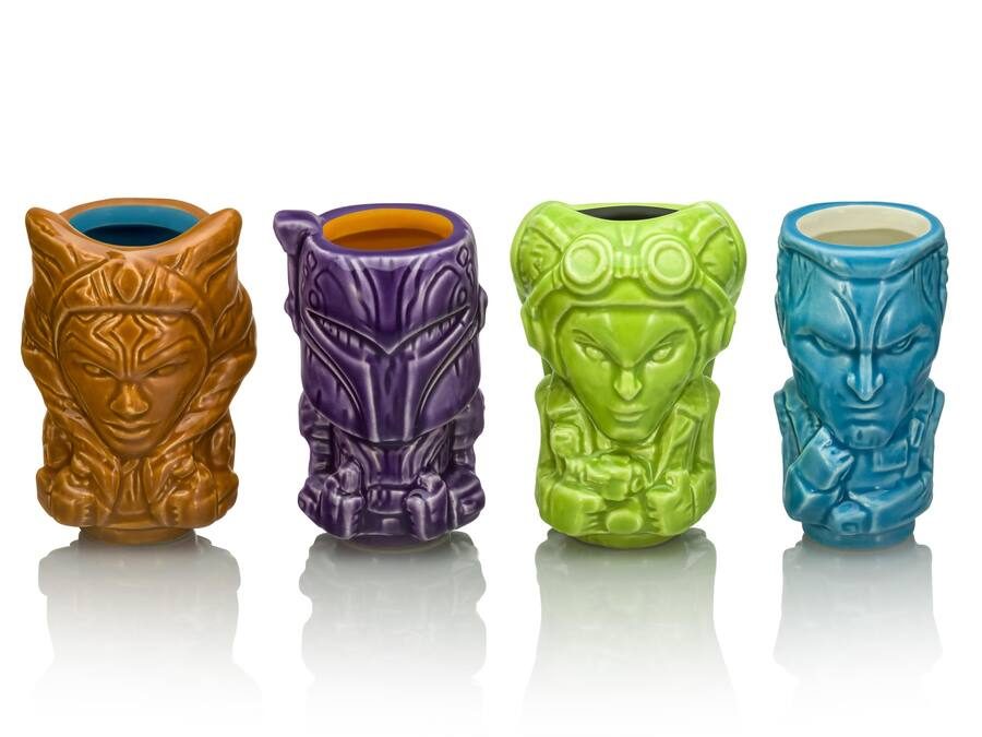 New Star Wars Ahsoka Character Ceramic Mini Muglet 4-Pack available now!