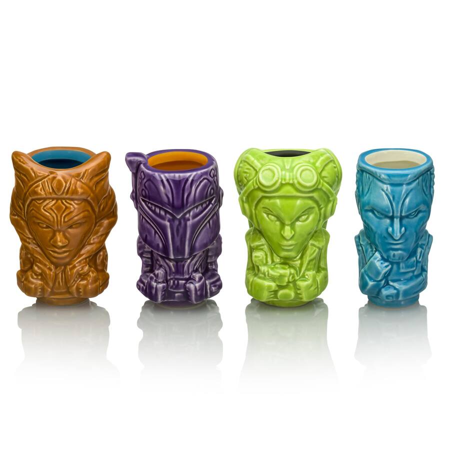SWA Character Ceramic Mini Muglet 4-Pack