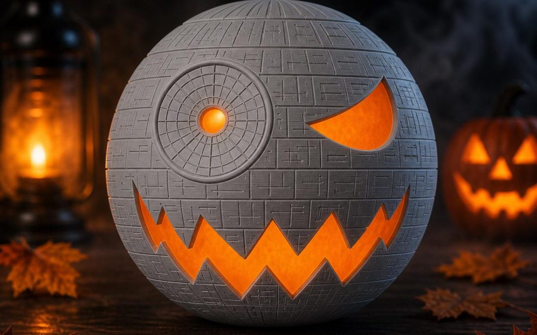 New Star Wars Death Star Jack-O’-Lantern LED Tealight Holder Decoration available!