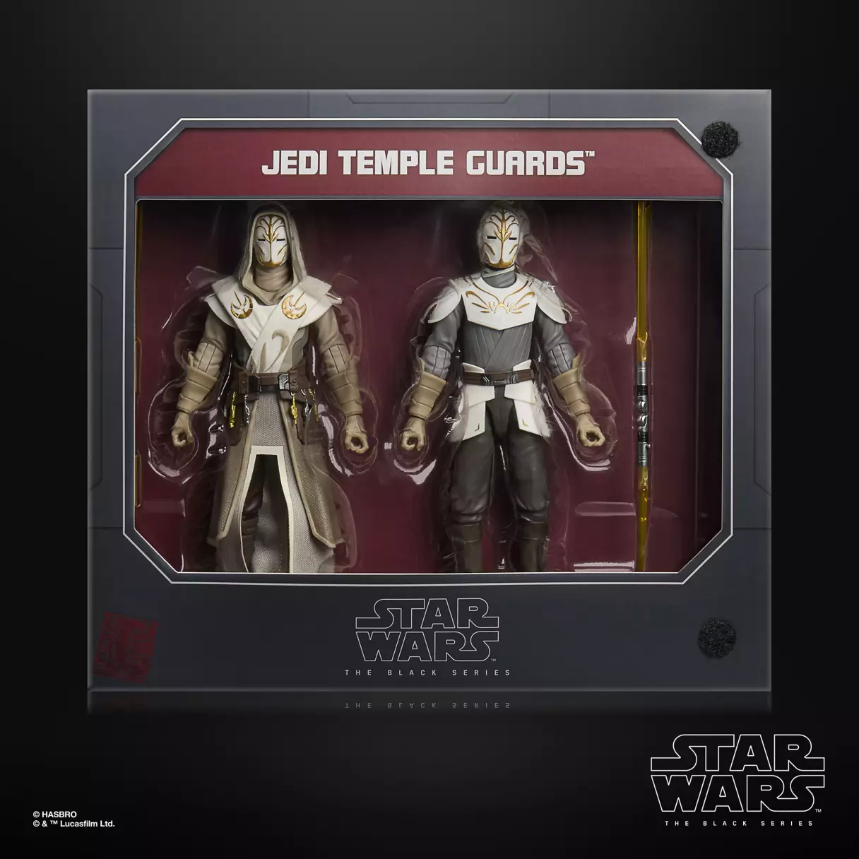 SW Jedi Temple Guards Black Series Figure 2-Pack Set 1