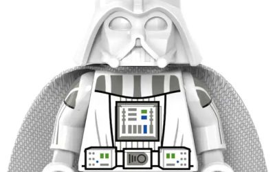 New Star Wars Jedi Vader Lego Mini Figure Keychain Light available now!