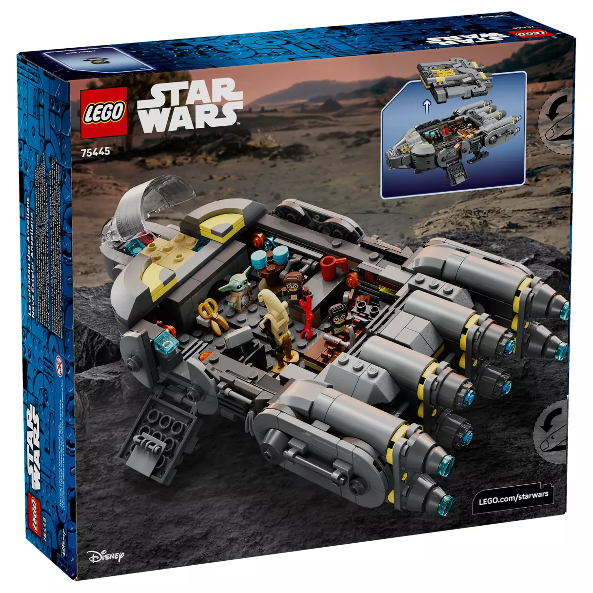 TMAG Anzellan Starship Lego Set 2