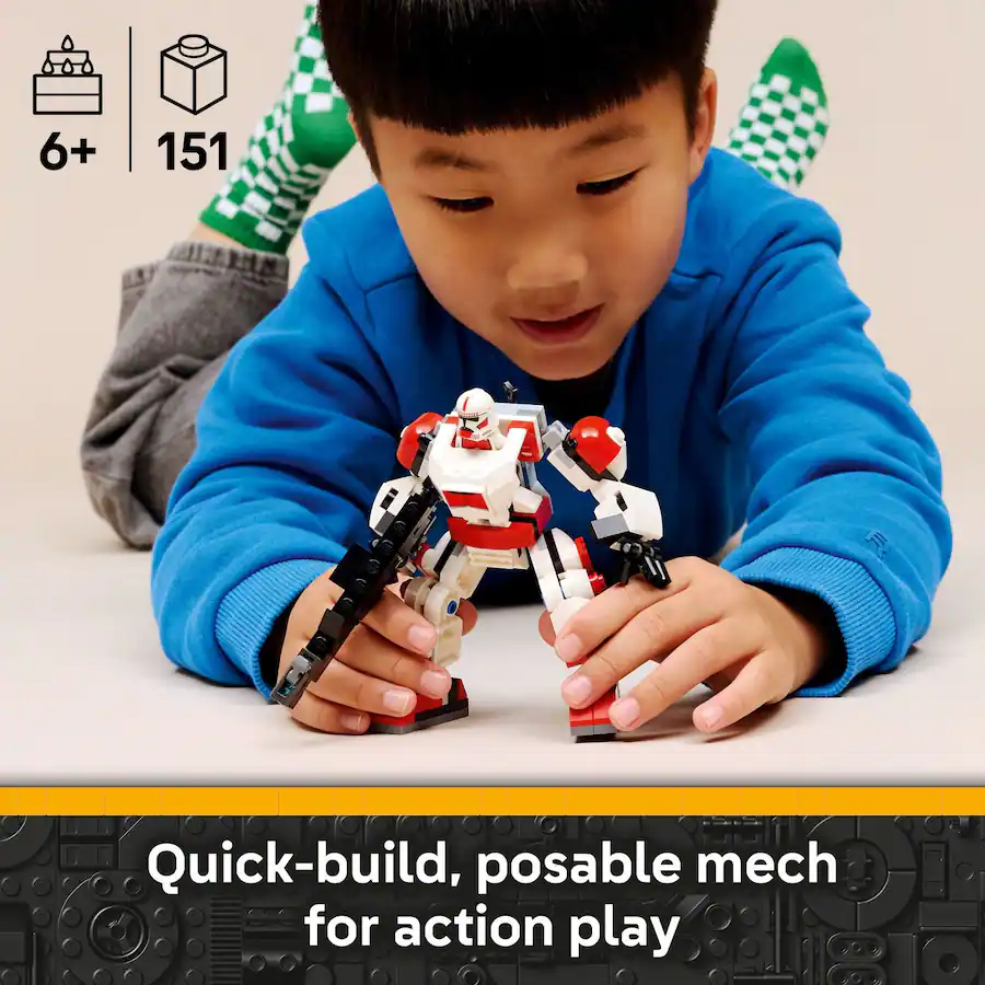 SW Clone Shock Trooper Mech Lego Set 2