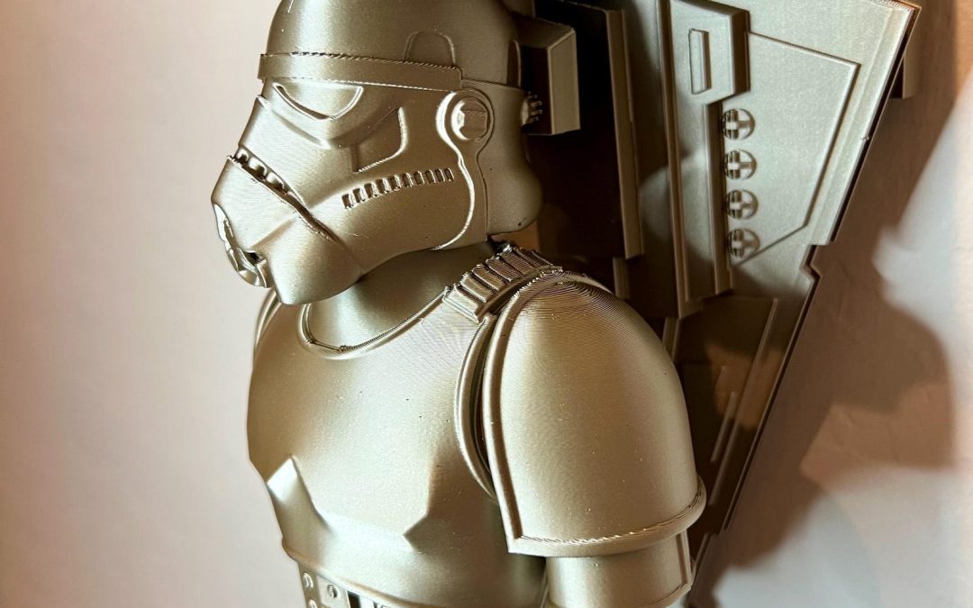 New Star Wars Imperial Stormtrooper Destroyer Like Collectible Wall Shelf available now!