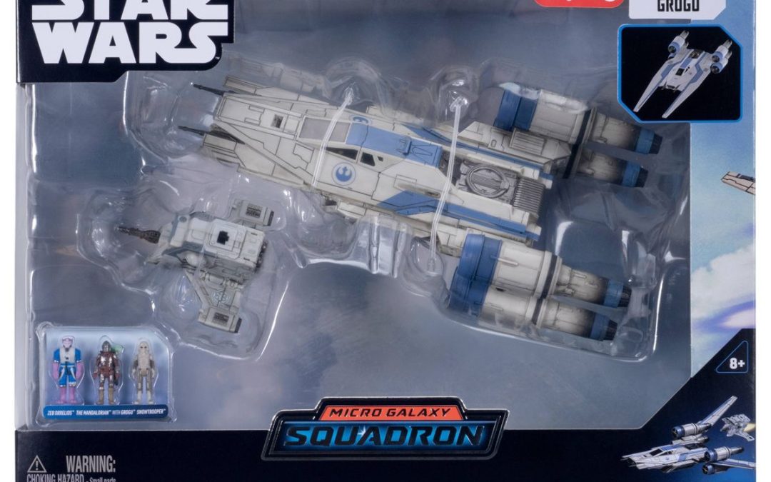 New The Mandalorian and Grogu U-wing vs. INT-4 Interceptor Micro Galaxy Deluxe Vehicle Play Set available!
