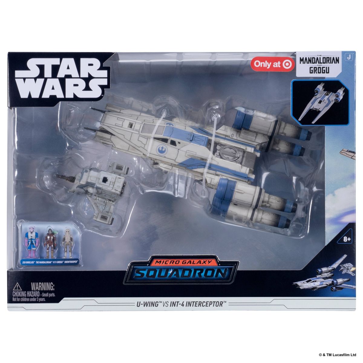 TMAG U-wing vs. INT-4 Interceptor Micro Galaxy Deluxe Vehicle Play Set 1